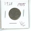 Image 1 : 1928 Canadian 5 Cent Coin