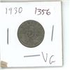 Image 1 : 1930 Canadian 5 Cent Coin
