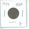 Image 1 : 1934 Canadian 5 Cent Coin