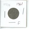 Image 1 : 1935 Canadian 5 Cent Coin