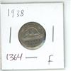 Image 1 : 1938 Canadian 5 Cent Coin