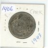 Image 1 : 1943 Canadian Half Dollar - 50 cent Coin