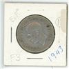 Image 2 : 1943 Canadian Half Dollar - 50 cent Coin