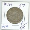 Image 1 : 1947 Canadian Half Dollar - 50 cent Coin