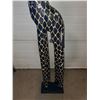 Image 3 : 1993 Indonesia Wood Carving Giraffe - 6'8" High (80")