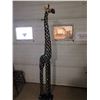 Image 4 : 1993 Indonesia Wood Carving Giraffe - 6'8" High (80")