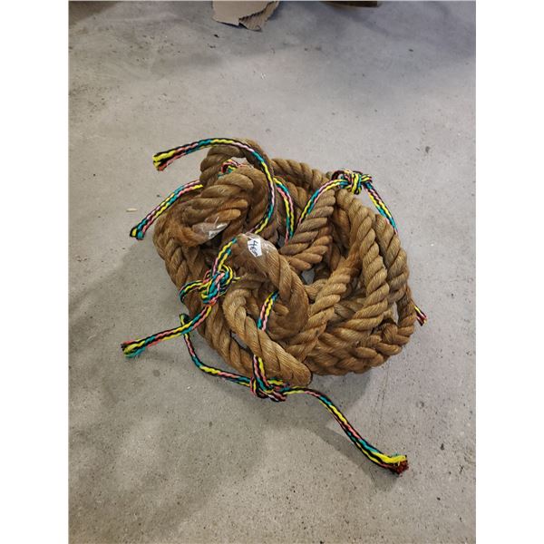 1950 40' Manila Fibre Rope - 1.5" Diameter