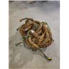 Image 1 : 1950 40' Manila Fibre Rope - 1.5" Diameter