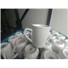 Image 2 : DISH WASHER RACK W/ 31 COFFEE CUPS (NO CHIPS)