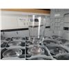 Image 1 : DISH WASHER RACK W/ 25 FOOTED WATER GLASSES