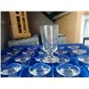 Image 1 : DISH WASHER RACK W/ 25 FOOTED WATER GLASSES