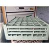 Image 2 : DISH WASHER RACK W/ 36 FOOTED WATER GLASSES