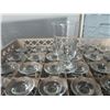 Image 1 : DISH WASHER RACK W/ 36 FOOTED WATER GLASSES
