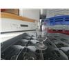 Image 1 : DISH WASHER RACK W/ 25 FOOTED WATER GLASSES