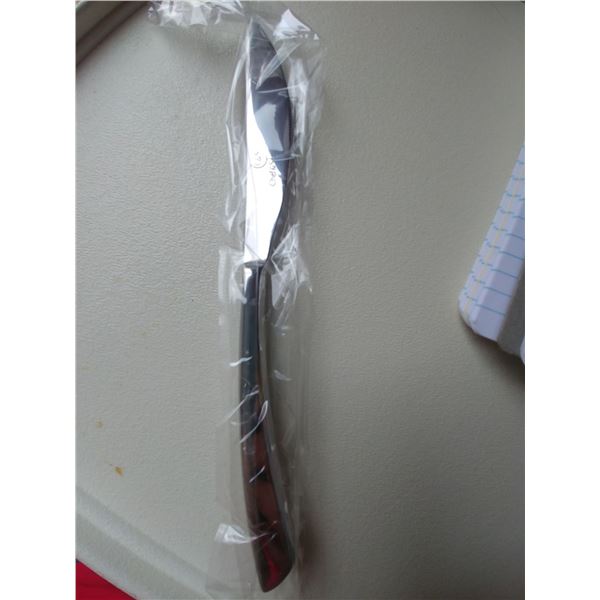 STAINLESS DESSERT KNIFE X 36 (BRAND NEW)