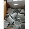 Image 2 : BOX OF 32 WHITE COFFEE CUPS NO CHIPS