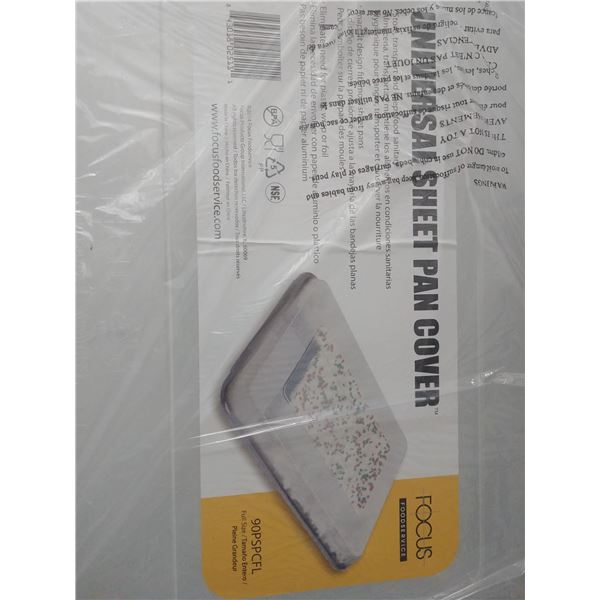 NEW FULL SIZE 18X26 ALUMINIUM BUN PAN WITH COVER