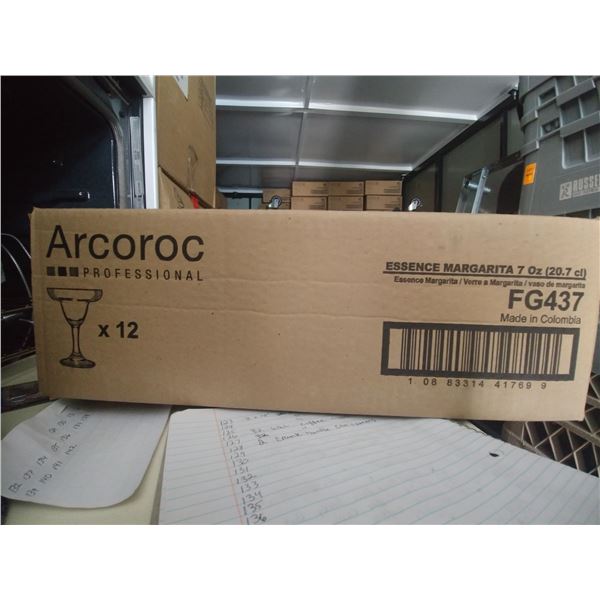 NEW-CASE OF_ MAGARITA GLASSES 7OZ