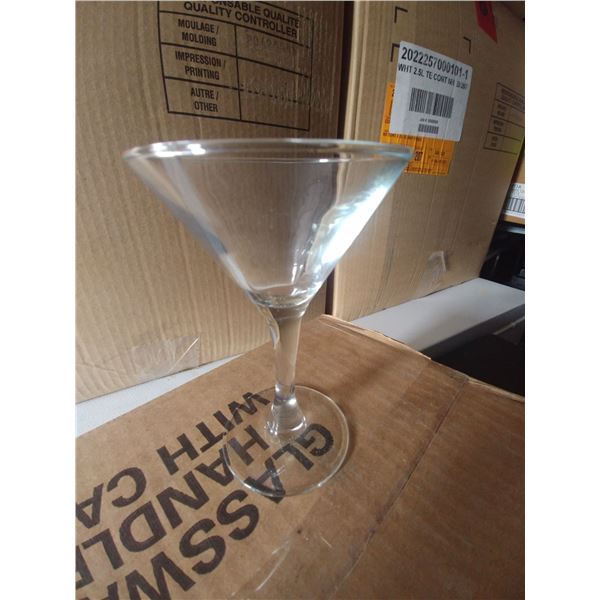 22-3OZ MARTINI GLASSES