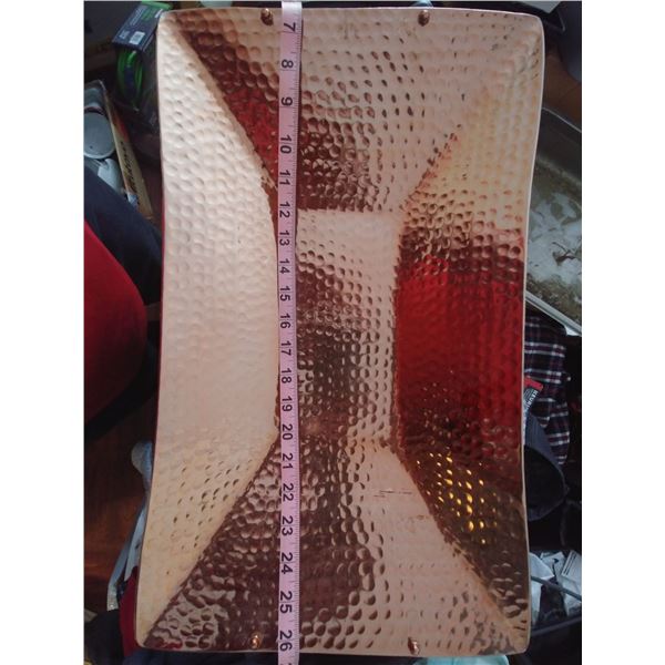 COPPER SERVING PLATTER