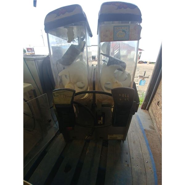 DOUBLE BARREL SLUSH MACHINE