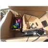 Image 5 : Box of misc. office supplies and Interac Machines