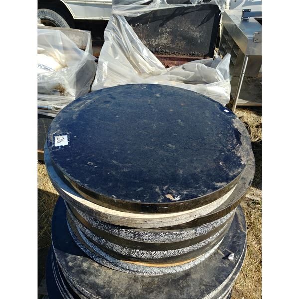 10 ROUND TABLE TOPS 23.5"