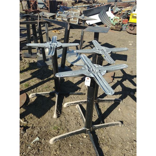 3 TABLE BASES 27"