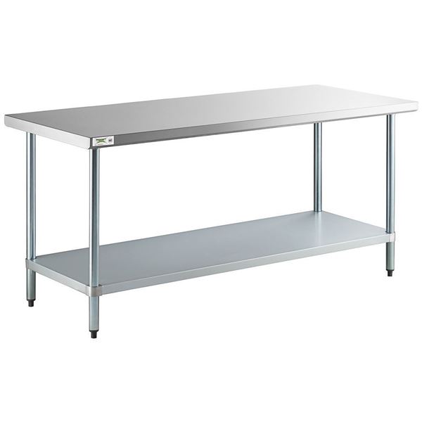 6' STAINLESS STEEL TABLE