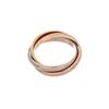 Image 1 : Cartier 18K Gold Extra Small Trinity Ring 49