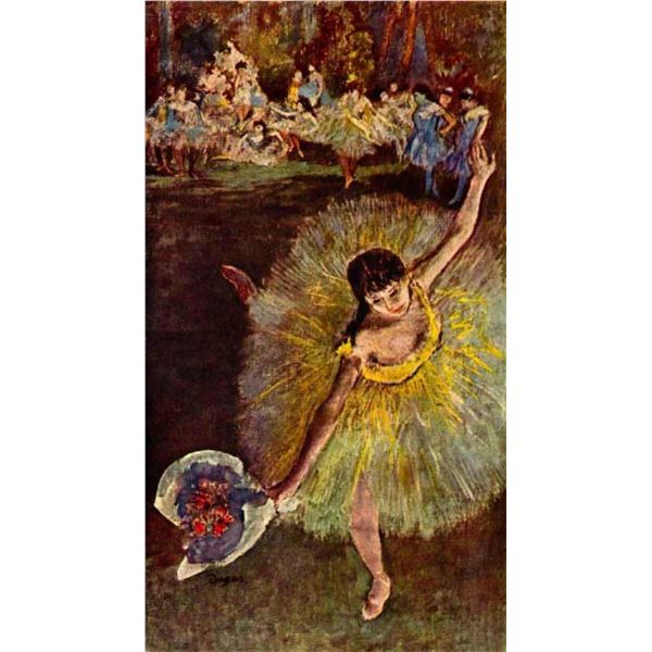 Edgar Degas - End Of The Arabesque