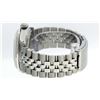 Image 7 : Rolex Mens Stainless Steel Meteorite Diamond And Sapphire Datejust Wristwatch 36