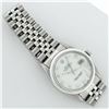 Image 7 : Rolex Mens Stainless Mother Of Pearl Diamond 36MM Datejust Wristwatch