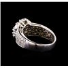 Image 3 : 14KT White Gold 2.42 ctw Diamond Ring