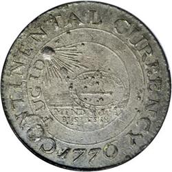 1776 Continental $1 CURRENCY, Pewter AU Details