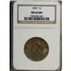 Image 3 : 1837 1C Head of 1838 MS66 Brown NGC