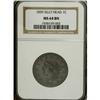 Image 1 : 1839 1C Silly Head MS64 Brown NGC