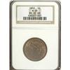 Image 1 : 1853 1C MS65 Red and Brown NGC