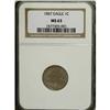 Image 1 : 1857 1C MS63 NGC