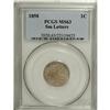 Image 1 : 1858 1C Small Letters MS63 PCGS