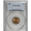 Image 3 : 1861 1C MS66 PCGS