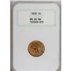 Image 1 : 1870 1C MS64 Red and Brown NGC