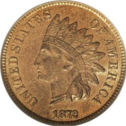 1872 1C MS65 Red ICG