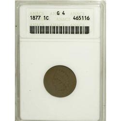 1877 1C Good 4 ANACS