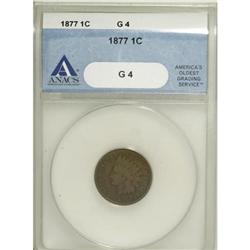 1877 1C Good 4 ANACS