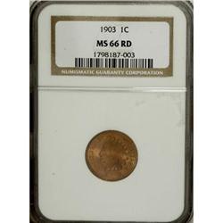 1903 1C MS66 Red NGC