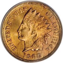 1908-S 1C MS65 Red PCGS