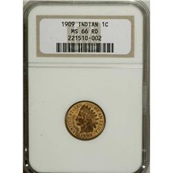 1909 1C MS66 Red NGC