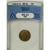Image 1 : 1909-S 1C MS62 Red and Brown ANACS