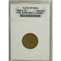 1909-S VDB 1C AU55 Details ANACS